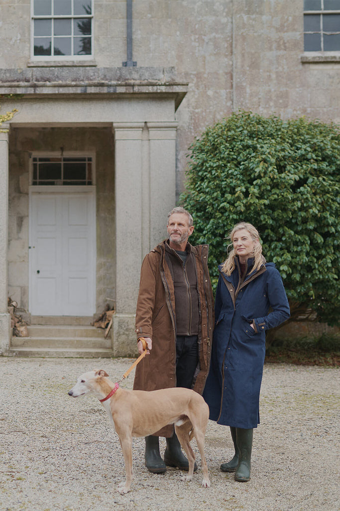 Dog Walking Long Waterproof Jackets Rain Coat Long Walking Coat