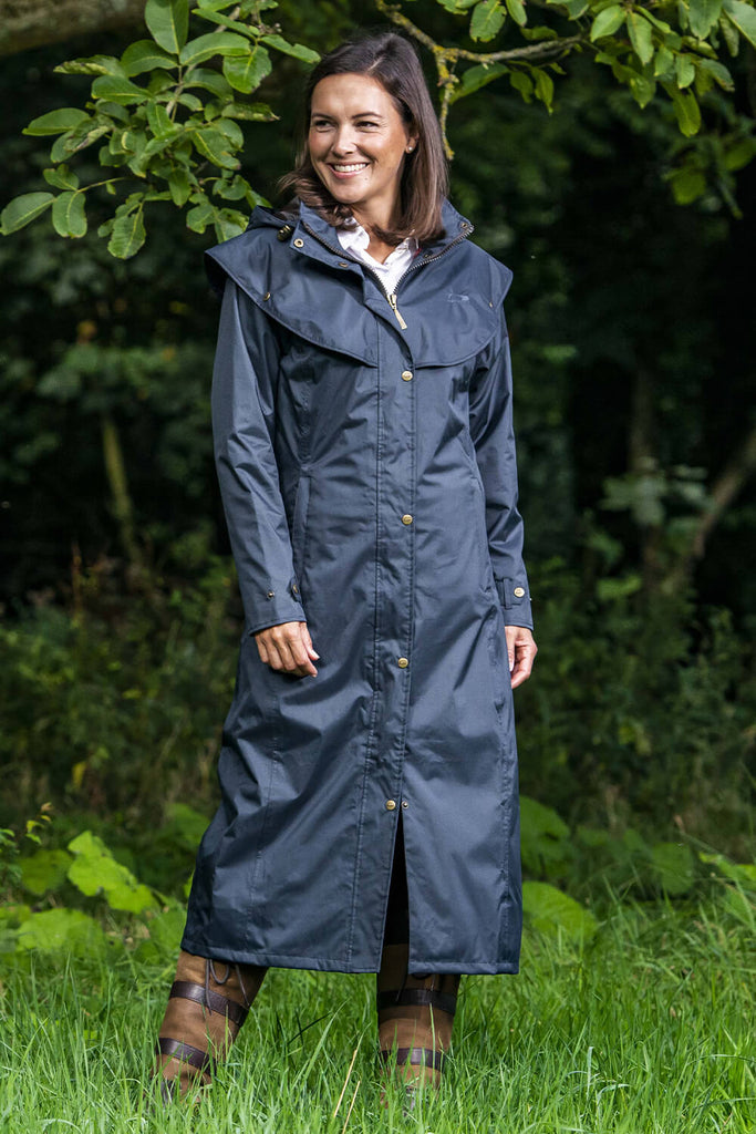 Longcoats Hepworth Women's Lightweight Long Raincoat With Hood – Longcoats  Trading Co.